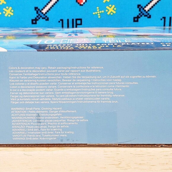 Sonic The Hedgehog GREEN HILL ZONE 10 Piece GO SEGA 2020 Playset Jakks Pacific - Picture 9 of 10